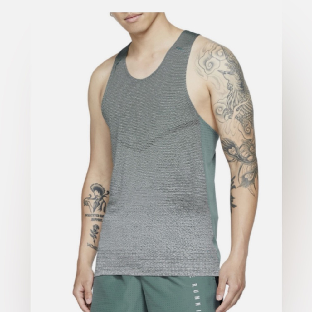 Nike Dri-Fit Run Division Pinnacle Running Tank Top Singlet Men’s L DA1296-387